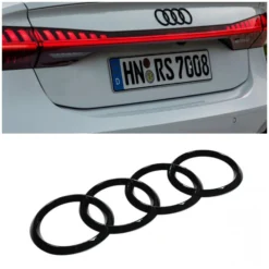 Audi emblem ringar böjda A5 S5 RS5 A7 TT