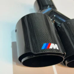 BMW-Ändrör-Utblås-M-Performance-Svart-Kolfiber-2x2