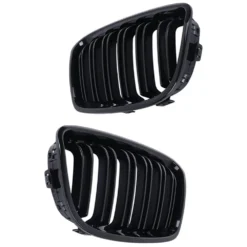 BMW F20 Grill Njurar Dubbelribb Matt 11-15
