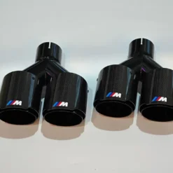 BMW-M-Performance-Ändrör-Utblås-2x2-Svart-Kolfiber