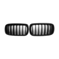 BMW x5 x6 F15 F16 Grill Njurar Singelribbade mattsvart