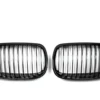 Bmw E92 E93 Grill Njurar Singelribb Blank PRE LCI