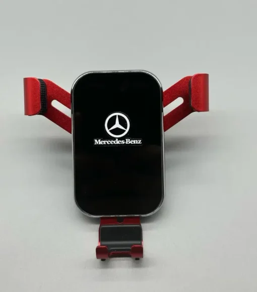 Mercedes-Benz-Mobilhållare-Röd