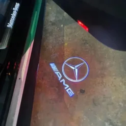Mercedes AMG Dörrbelysning A B C E M Klass