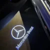 Mercedes LED Dörrbelysning med Logo – 2-Pack