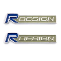 R Design emblem Volvo Blå Grå