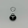 Tesla-Nyckelring-Metall