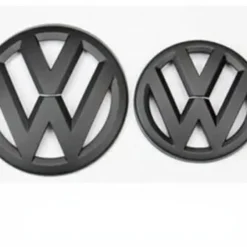 Volkswagen VW Emblem MK7 mattsvart