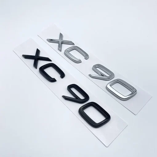 Volvo XC90 emblem logga svart krom