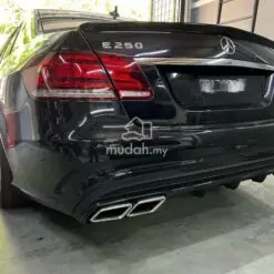 Mercedes E-Klass W212 Diffuser AMG Chrome