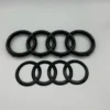 Audi emblem set fram och bak med ringar – passar A2, A3, A4, A5, A6, A7