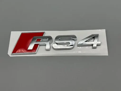Audi-RS4-Emblem-Krom