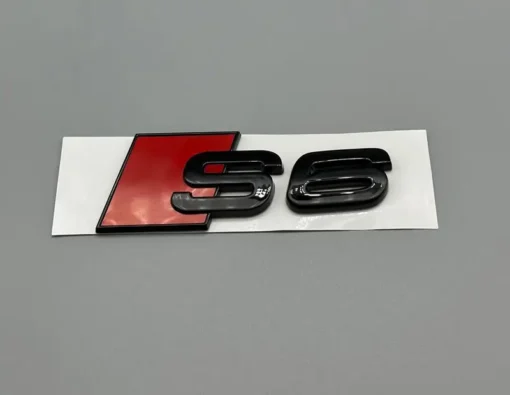 Audi-S6-Emblem-Blanksvart