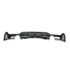 BMW 4-Serie F32 F33 F36 Diffuser M-Sport Dubbla rör