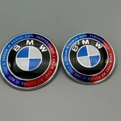 BMW-Emblem-50-årsjubileum-82mm-73mm-fram+bak