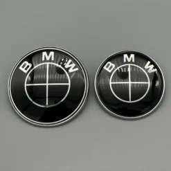 BMW-Emblem-Svarta-82mm-73mm-(Fram+bak)