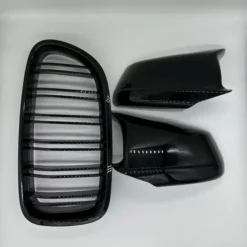 BMW-F10-F11-Spegelkåpor-Grill-Set