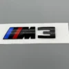 BMW-M3-Emblem-Logo-Svart