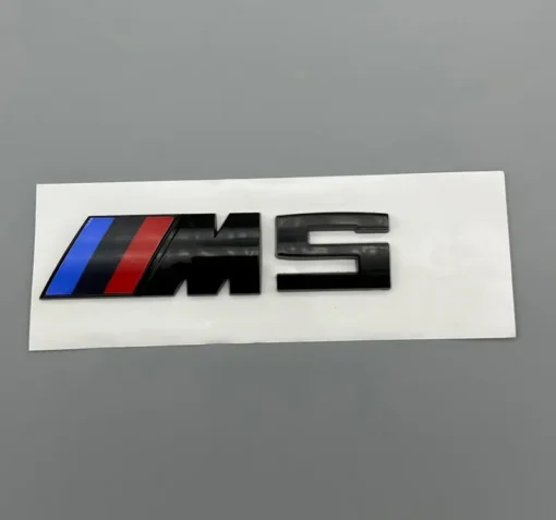 BMW-M5-Emblem-Logga-Svart
