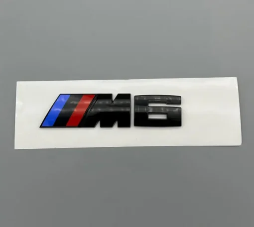 BMW-M6-Emblem-Logga-Svart