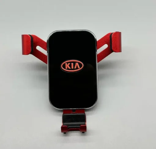 Kia-Mobilhållare-Röd-färg