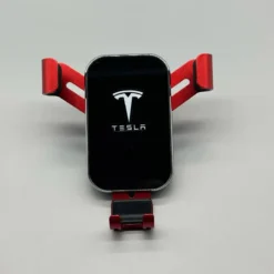 Tesla-Mobilhållare-i-Röd