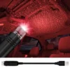 Kompakt USB-lampa med röd LED – perfekt för nattkörning och att skapa en sportig känsla i bilens interiör.