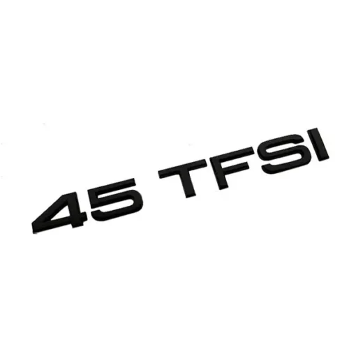 Audi-45-TFSI-Emblem-blanksvart