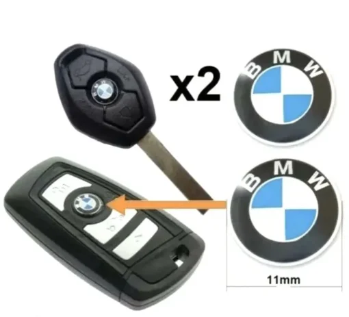 BMW-Emblem-Blå-Vit-11mm