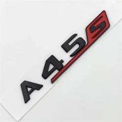 Mercedes-A45s-Emblem-Logga-blanksvart