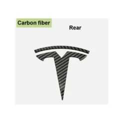 Tesla-Emblem-Bak-Kolfiber
