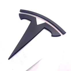 Tesla-Emblem-Baklucka-Mattsvart