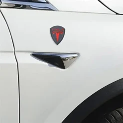 Tesla-Emblem-skärmar