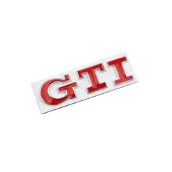 GTI-Emblem-Volkswagen-Röd
