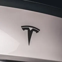 Tesla-Emblem-Baklucka-Blanksvart