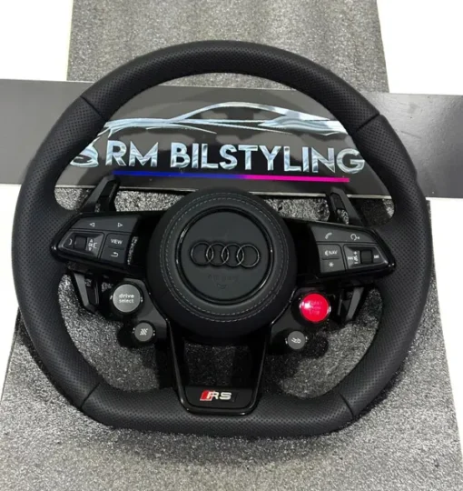 Audi-Ratt-RS-Style-Läder-A3-A4-A5-A6-A7