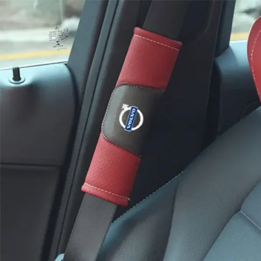 Volvo-Bälteskudde-Röd-2-pack