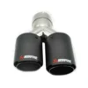 Akrapovic-Ändrör-Utblås-2x2-svart-kolfiber