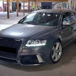 Audi-A6-C6-4F-RS6-Front-Stötfångare-2004-2011