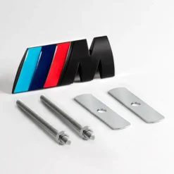 BMW M emblem grill svart logga