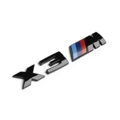 BMW X3M Emblem Blanksvart