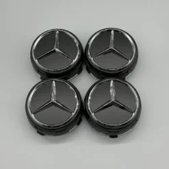 Mercedes-Centrumkåpor-AMG-Edition-Svarta-4-Pack