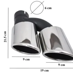 Audi-Utblås-Ändrör-A3-A4-A5-A6-A7-A8-S-Design-look