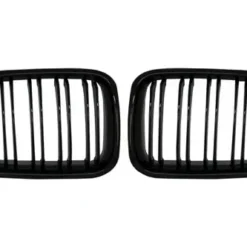 BMW-E46-Grill-Dubbelribb-Blank-1998-2001