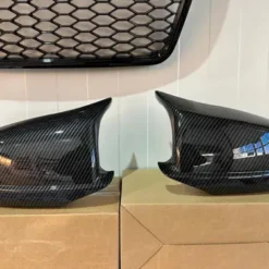 BMW-Spegelkåpor-F10-F11-M5-Style-Kolfiber-Look