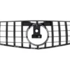 Blanksvart GTR-style grill till Mercedes C-Klass W204 – aggressiv design som lyfter bilens front.