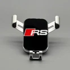 Audi-RS-Mobilhållare-Silver-Telefonhållare