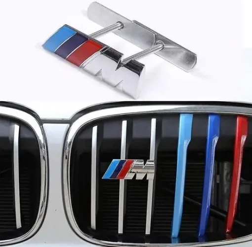 BMW-M-Emblem-Grill-Krom