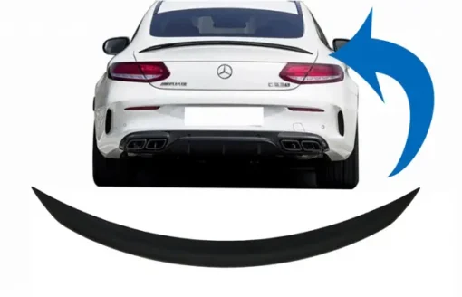 Mercedes-C-Klass-Coupe-Vinge-C205-Mattsvart