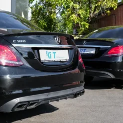 Mercedes-C-Klass-W205-Vinge-AMG-Blanksvart